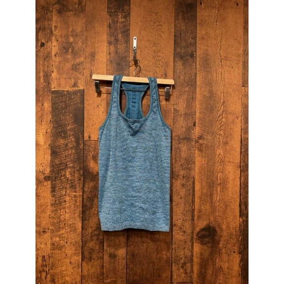 Lululemon Switch Tech Racerback Tank Blue Size 8 EUC - Picture 1 of 4